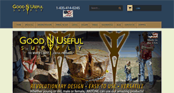 Desktop Screenshot of goodnuseful.com